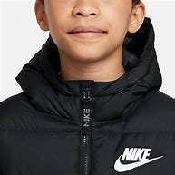 Image result for Nike Sportswear Therma-FIT Big Kids' Down-Fill Jacket In Black, Size: Medium | DD8697-010