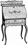 Image result for Antique Ladies Folding Writing Desk