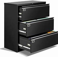 Image result for Three Drawer Lateral File Cabinet