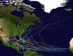 Image result for United States Hurricane Map