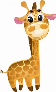 Image result for Cartoon Giraffe Vector