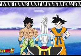 Image result for Whis Trains Broly