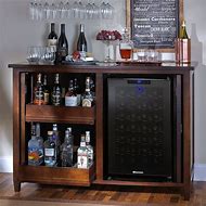 Image result for Portable Bar with Refrigerator