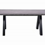 Image result for Concrete Top Dining Table