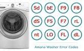 Image result for Amana Washer Error Code