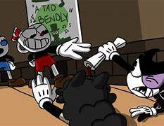 Image result for CupHead vs Bendy