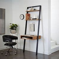 Image result for Ladder Shelf Desk