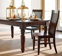 Image result for Pottery Barn Rustic Dining Table