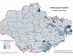 Image result for Ukraine Map Ethnic Russians