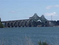 Image result for Depth of Coquille River Under the McCullough Bridge
