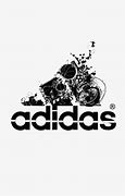 Image result for Black Adidas Logo Tee