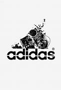Image result for White and Gold Adidas Logo