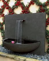 Image result for garden wall fountains