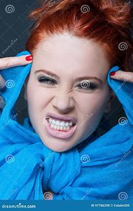 Image result for Woman Crazy Expression