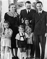 Image result for Joseph Goebbels and His Family