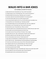 Image result for Two Guys Walk into a Bar Joke