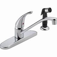 Image result for Square Single Handle Kitchen Faucet