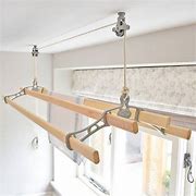 Image result for Pully System Clothe Hanger Wall Dry Clothes