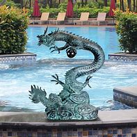 Image result for Oriental Dragon Statue