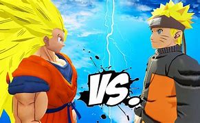 Image result for Naruto vs Goku Fight Battle