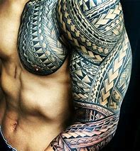 Image result for Ancient Polynesian Tribal Tattoo