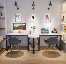 Image result for Double Desks for Home Office