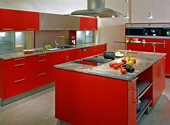 Image result for Kitchens with Dark Stainless Steel Appliances