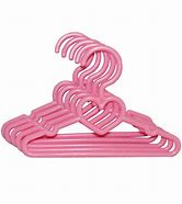 Image result for Pink Fuzzy Hangers