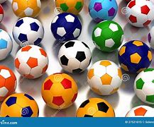 Image result for Colorful Soccer Balls