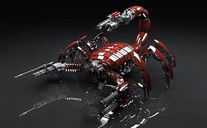 Image result for Robotic Black and Green Scorpion