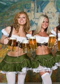 Image result for Authentic German Oktoberfest Beer Girl
