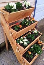 Image result for Raised Wooden Garden Planters