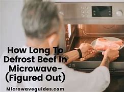 Image result for How to Defrost Meat in a Kenmore Microwave