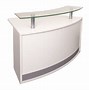 Image result for Small Curved Reception Desk