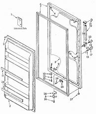 Image result for Part Names for a Kenmore Upright Freezer