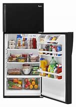 Image result for Whirlpool Black Top Freezer
