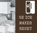 Image result for GE Ice Maker Reset Button