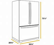 Image result for Refrigerator Dimensions Chart