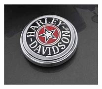 Image result for Harley-Davidson Live To Ride Fuel Cap Medallion, Gold & Chrome