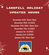 Image result for Landfill Hours of Operation