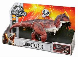 Image result for Jurassic Park Carnotaurus Toy