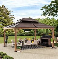 Image result for Steel Roof Gazebo Clearance