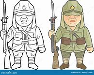 Image result for Japanese Soldier WW2 Cartoon