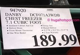 Image result for Danby Freezer Costco