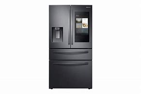 Image result for Black Stainless Steel French Door Refrigerator