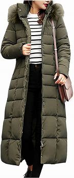 Image result for Long Down Coats for Women