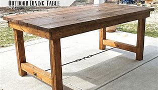 Image result for DIY Outdoor Patio Table