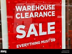 Image result for Clearance Warehouse Sale