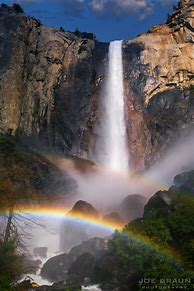 Image result for Bridal Veil Waterfall Yosemite