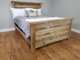 Image result for Reclaimed Wood Headboard